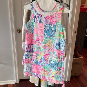 Lilly Pulitzer Colorful Patchwork Dress